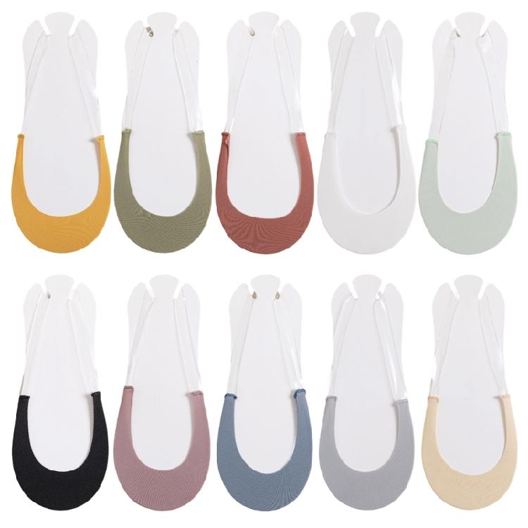 No Show Half Socks Invisible Low Cut Liner Socks with Slings Back Toe Toppers Liner Socks for Women Invisible Boat Socks