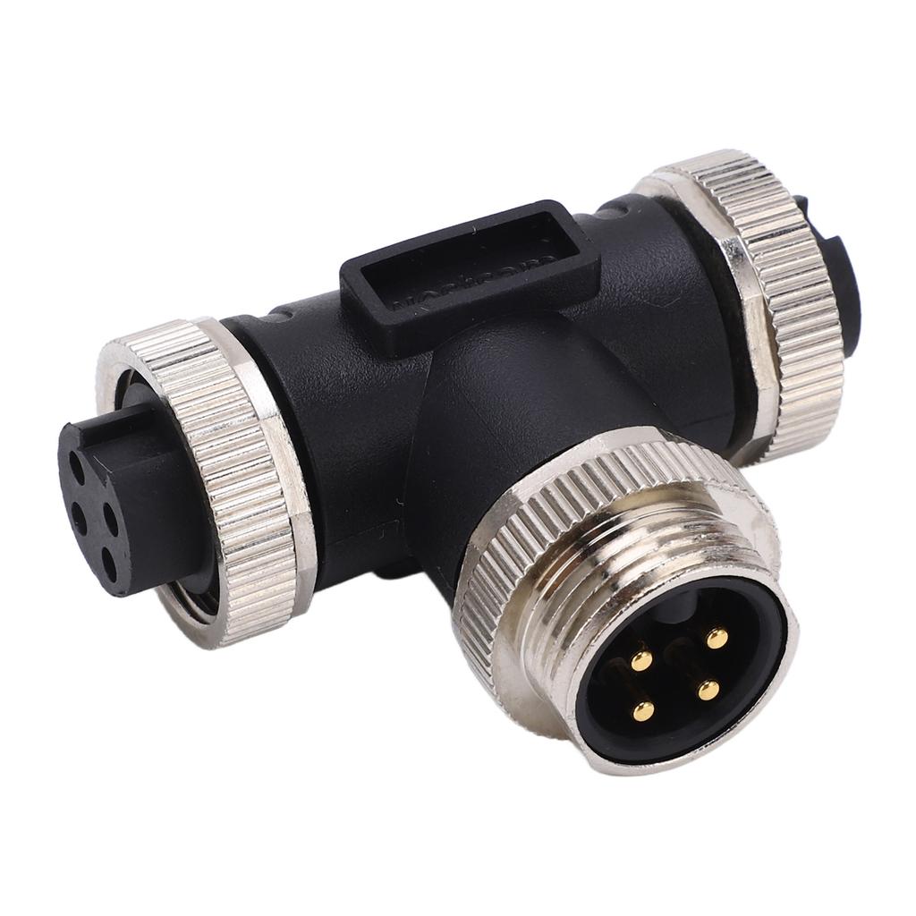 Für NMEA 2000 T-Stecker 4-polig IP67 Wasserdicht Backbone Drop-Kabel 3-Port Multiport T-Stück Abschlusswiderstand für Sensoren