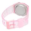 Casio Digital Quartz Watch F-91WS-4 Unisex Clear Pink [Parallel Import]