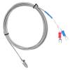 M8 Screw Thread Type K Thermocouple Temperature Sensor Wire 0 400 Celsius  (2 M)