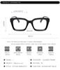 Women Fashion Reading Glasses Oversized Square Large Frame Magnifing Glasses Presbyopia Eyeglasses Diopter +1.0~+3.5
