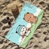 DUDU BUBU Kawaii Towel  Pool Beach Towel Portable Quick Fast Dry Sand Outdoor Travel Swim Blanket Thin  Mat Bath Towel