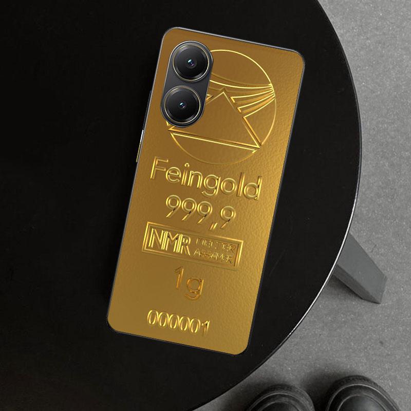Fine Gold Pattern Printing Phone Case Cover for Xiaomi Poco X6 X5 X7 Pro F7 Ultra Redmi 15C 15 13C 13 12C 12 10C 10 10A 9C 9A 9T