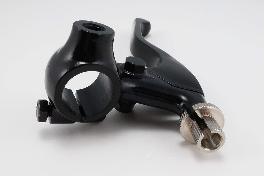 Kitaco L Lever & Holder Set, Short Mirror Holder, Universal, model: 525-0700100, blk