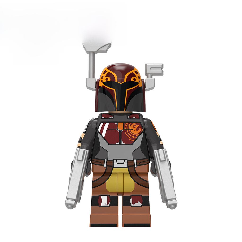 Star Theme Wars Movie Character Building Block Assembly Childrens Toy Doll