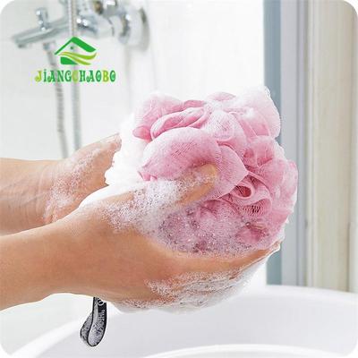 1 Pc Large Size Bath Balls Rich Bubbles Body Flower Bath Sponge Shower Brush Body Wash Balls