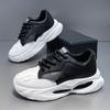 2025 Designer men's casual sports shoes thick sole increase casual walking walking men's shoes anti-slip wear
