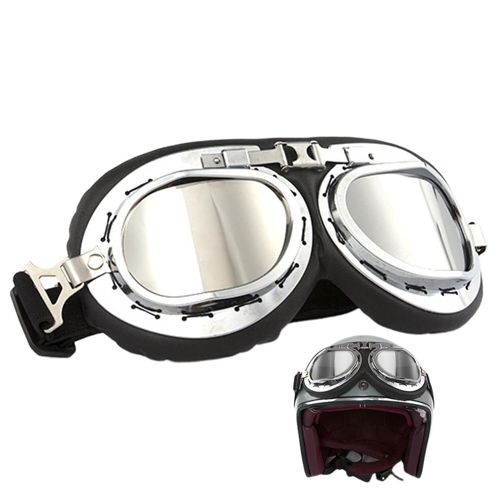 Off Road Goggles, Riding Goggles - Motorcycle Goggles Vintage Motorcycle Riding Goggles - Outdoor
