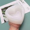 For Fun Heart Cake Shaped Candle Silicone Mold DIY Handmade Soap Plaster Aromatherapy Candle Cake Decoration Mold Gift Making