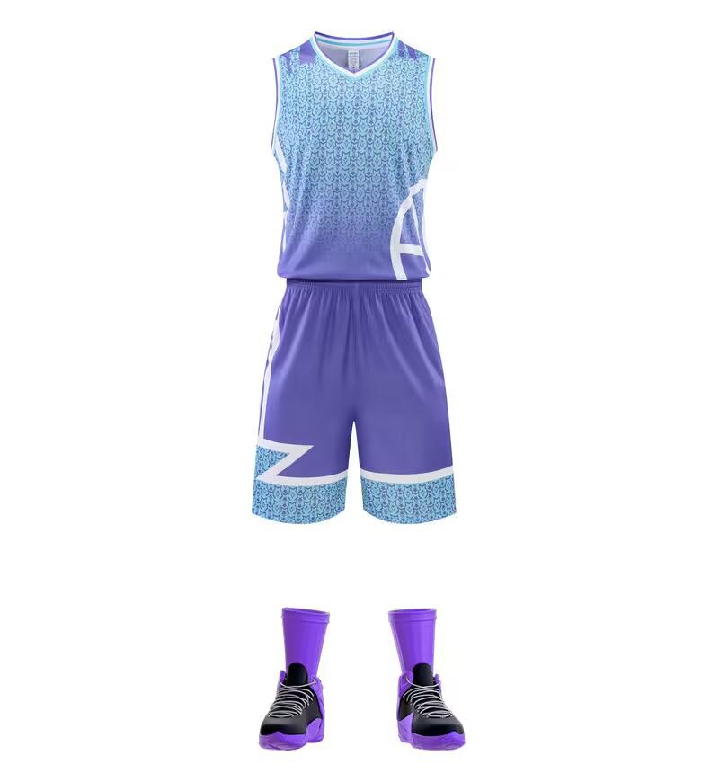 Men's Custom Breathable Basketball Training Uniform Set