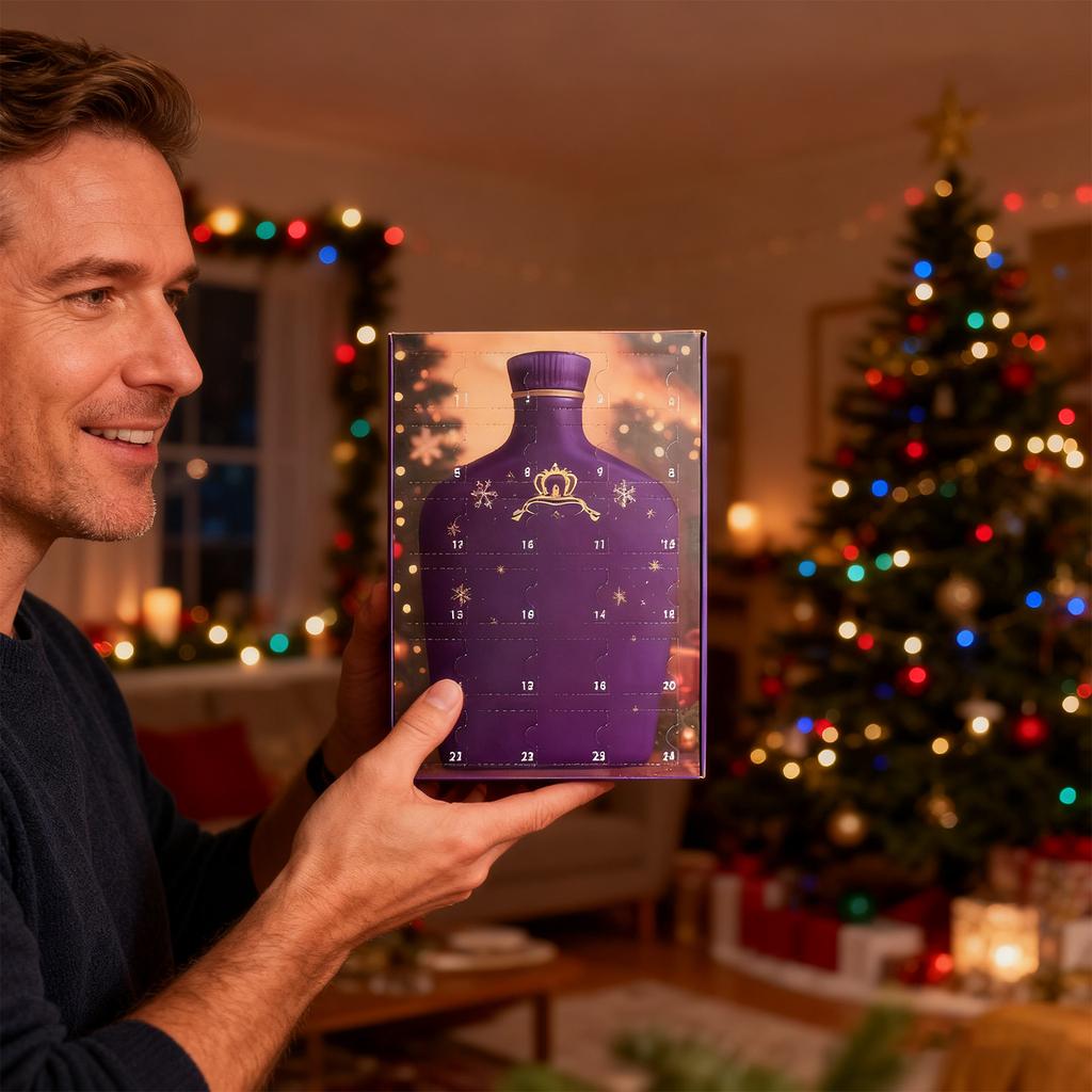 3D Flat Aircraft Box 24pc  Series Advent Calendar Christmas Countdown