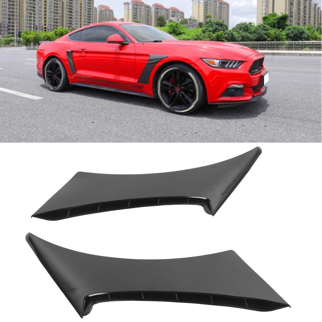 2 stücke Front Fender Panel Scoops Abdeckung Zubehör Dekoration Fit für Ford Mustang 20152020