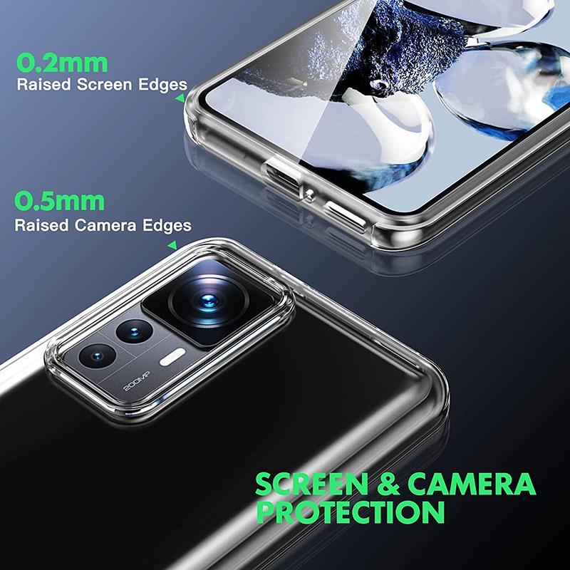 360° Full Cover Silicone Case For Xiaomi Mi  X S T 11 11T 11i 10 10T Lite Poco X4 X3 F3 M4 M3 Pro Clear Hybrid PC Hard