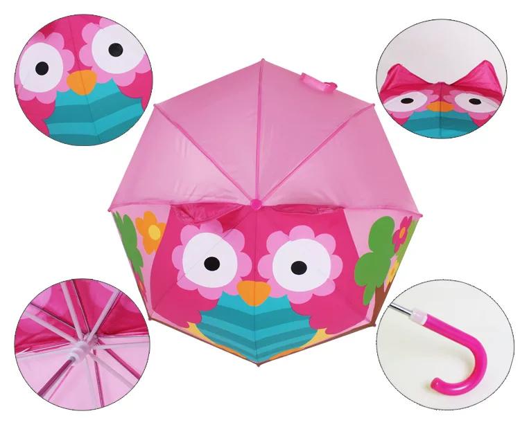 Children's Umbrella Boys and Girls Kindergarten Cute Cartoon Umbrella Baby Princess Umbrella Girl Boys Go to School Dedicated Umbrella