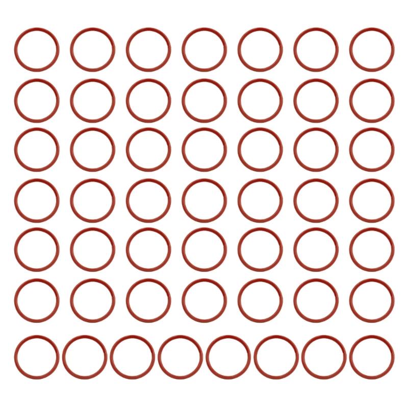 Pack of 50 Universally Coffee Machine Repair Set Silicone Sealing Rings Silicone Texture Easy Installation for Coffee 1