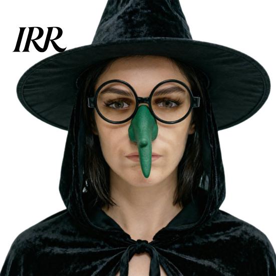 Wizard Long Nose Prop Wicked Witch for Adults, Realistic Fake Nose, Halloween Accessory Cosplay Props Costume Fairy Tale