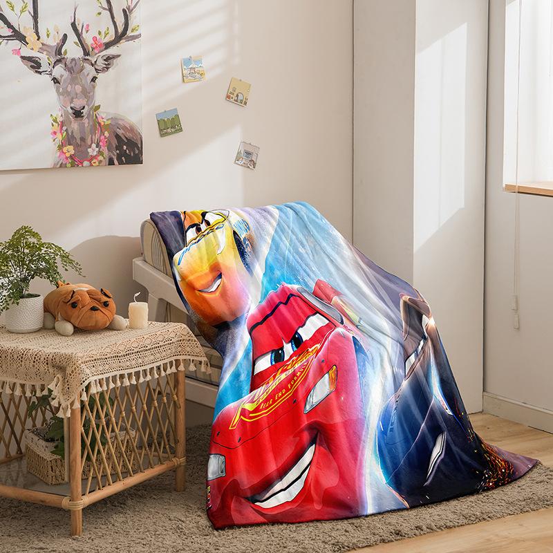 Cars Series Double-Sided Flannel 3D Digital Printing Blanket Blanket