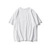 Sommer Einfarbig Reine Baumwolle T-Shirts Damen Harajuku Übergroß Kurzarm Y2k Tops Unisex Koreanische Streetwear Lässig Basic T-Shirt Weiblich Gute Qualität