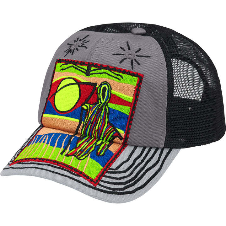 Supreme Reaper Mesh Back 6-Panel Grey One-Size