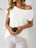 2025 New Collection! Women's Y2K - Inspired Summer Knitted Pullover Sweater Top, Blending Retro Charm with Modern Style