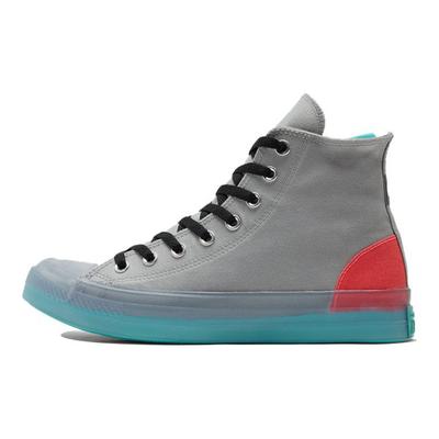 Chuck Taylor All Star CX High Hybrid Game - Ash Stone Unisexové tenisky Šedá Electric-Aqua 171693C