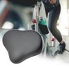 Comfort Bike Seat, Wide Bicycle Saddle, Soft Padded Exercise Saddle Cushion for Indoor/Outdoor