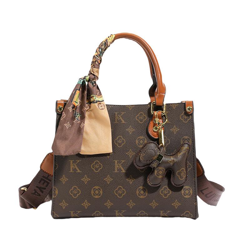 

Роскошная брендовая женская летняя модная трендовая сумка-мессенджер с принтом, сумка-тоут на плечо small