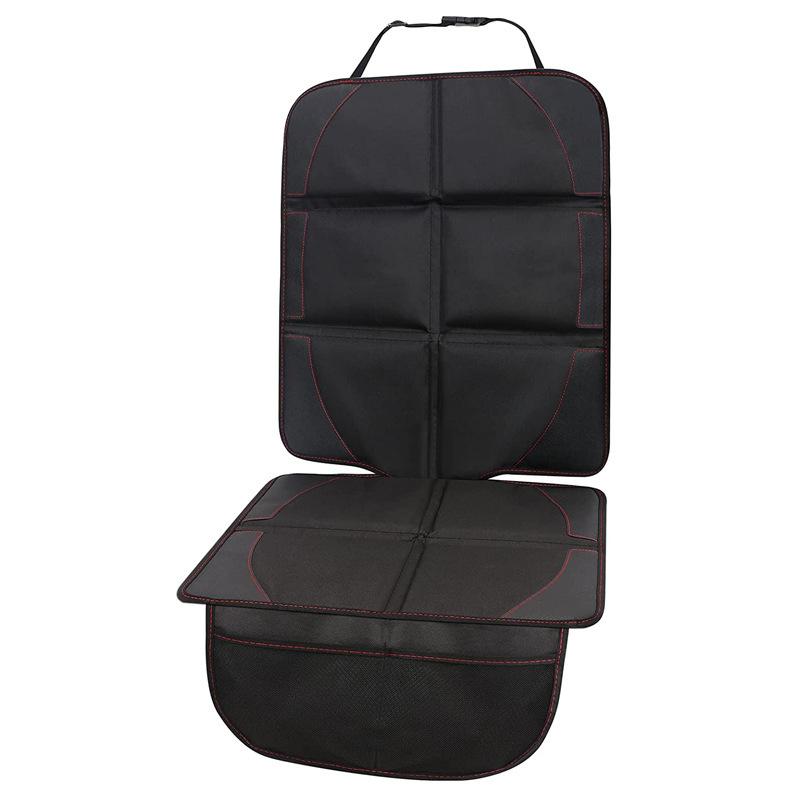 Leather Car Seat Protector for Child Restraints - Stain-Resistant and Non-Slip