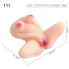 Men's Masturbation Cup Soft Durable Portable Sex Doll Vagina Sex Tan Nude Adult Erotic Sex Toy