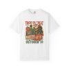 Halloween T, Spooky Shirt, October Graphic Tee, Pumpkin Design, Trick or Treat