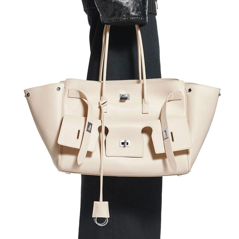 Tote Bag Shoulder Bag Autumn/Winter Relaxation Commuting Big Bag Fashion Luxury Tote Bag