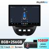 OSSURET Intelligent 2K Screen Carplay Android Auto for Peugeot 107 2005 Citroen C1 2014 Toyota Aygo Car Infotainment Multimedia Player GPS Bluetooth