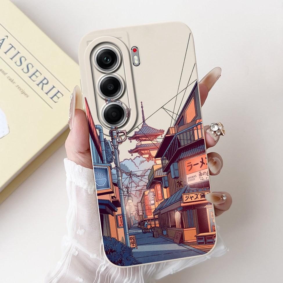 For Tecno Camon 40 Pro 5G Case CM7 Cute Cat Panda Fashion Flowers Love Back Cover For Camon 40 Pro 5G Tecno Phone Case Silicone