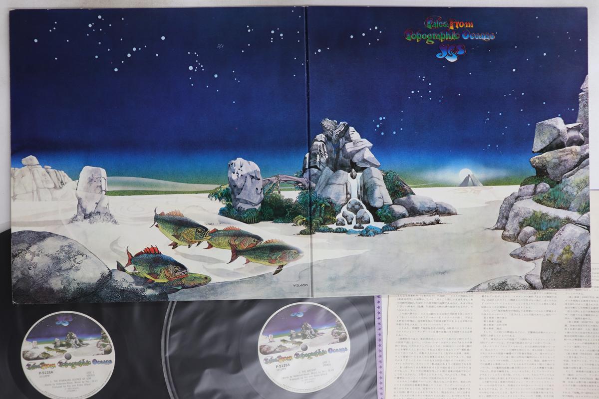 

Виниловая пластинка YES - Tales From Topographic Oceans P51289A ATLANTIC 1973 Япония Рок Б/У