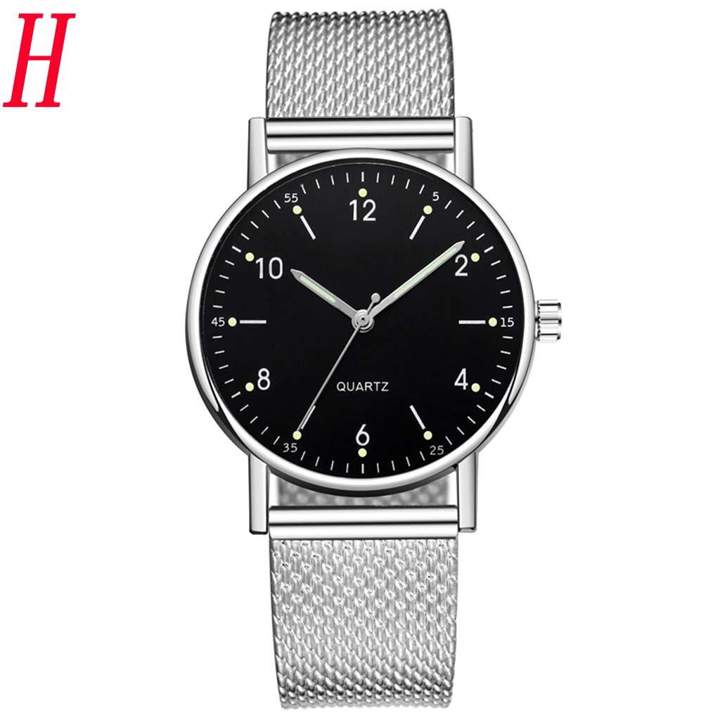 Visionb Ladies High-end Quartz Watch Stainless Steel Luminous Dial Leisure Watch