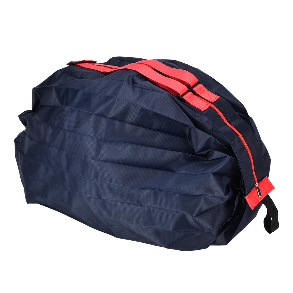 Stylish Reusable Shopping Bag Oxford Cloth Portable Foldable High Capacity Shoulder Bag Waterproof