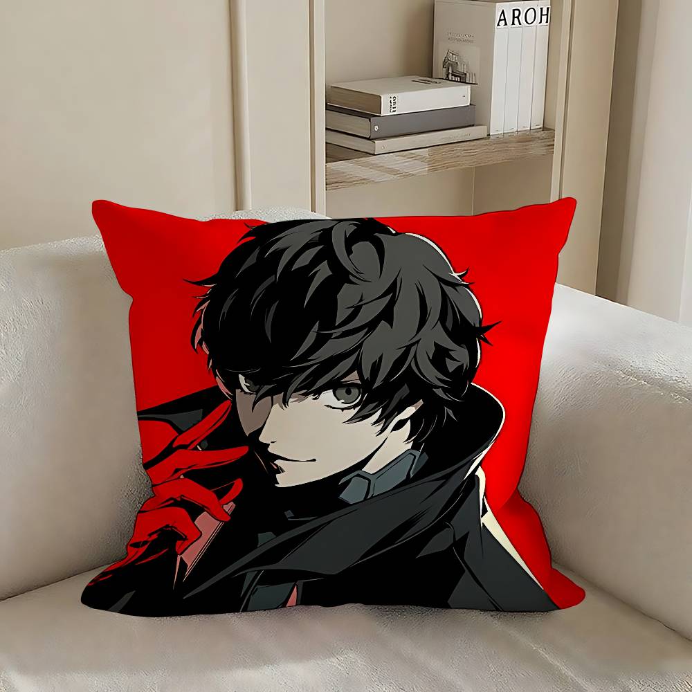 Game Joker Panther Mona Pillow Case Cushion Cover Soft Cute Throw Pillow Case For Car Sofa Pillowcase Polyester With Zipper