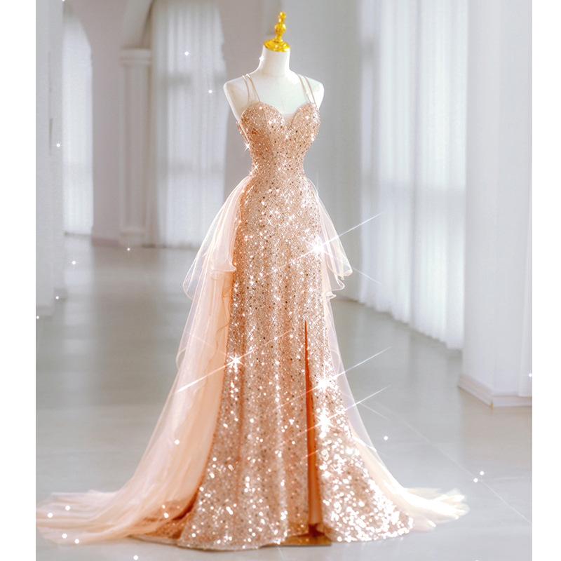 

Европейские и американские дамы элегантное вечернее платье свадебное платье