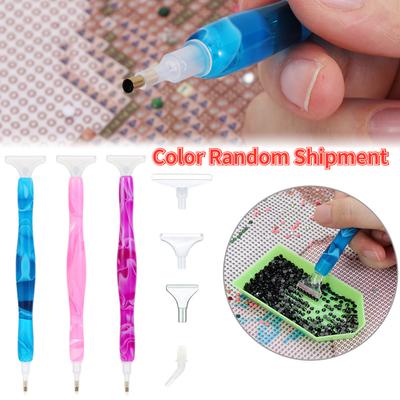 5D Resin Diamond Painting Pen Resin Point Drill Pens Cross Stitch Embroidery Sewing Accessories DIY Craft Resin Pen