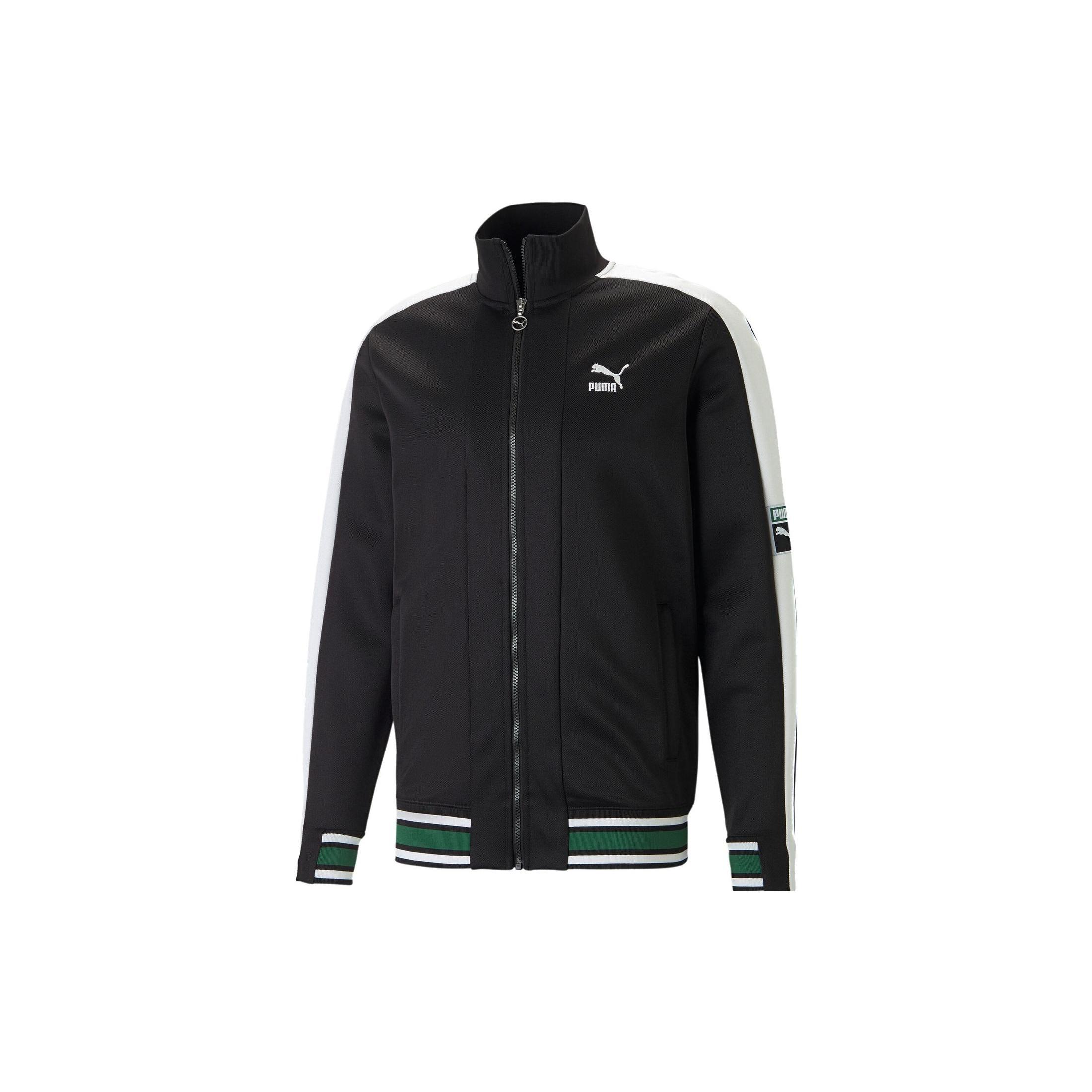PUMA T7 Archive Remaster Track Jacket Black Men s 620576-01 XXL