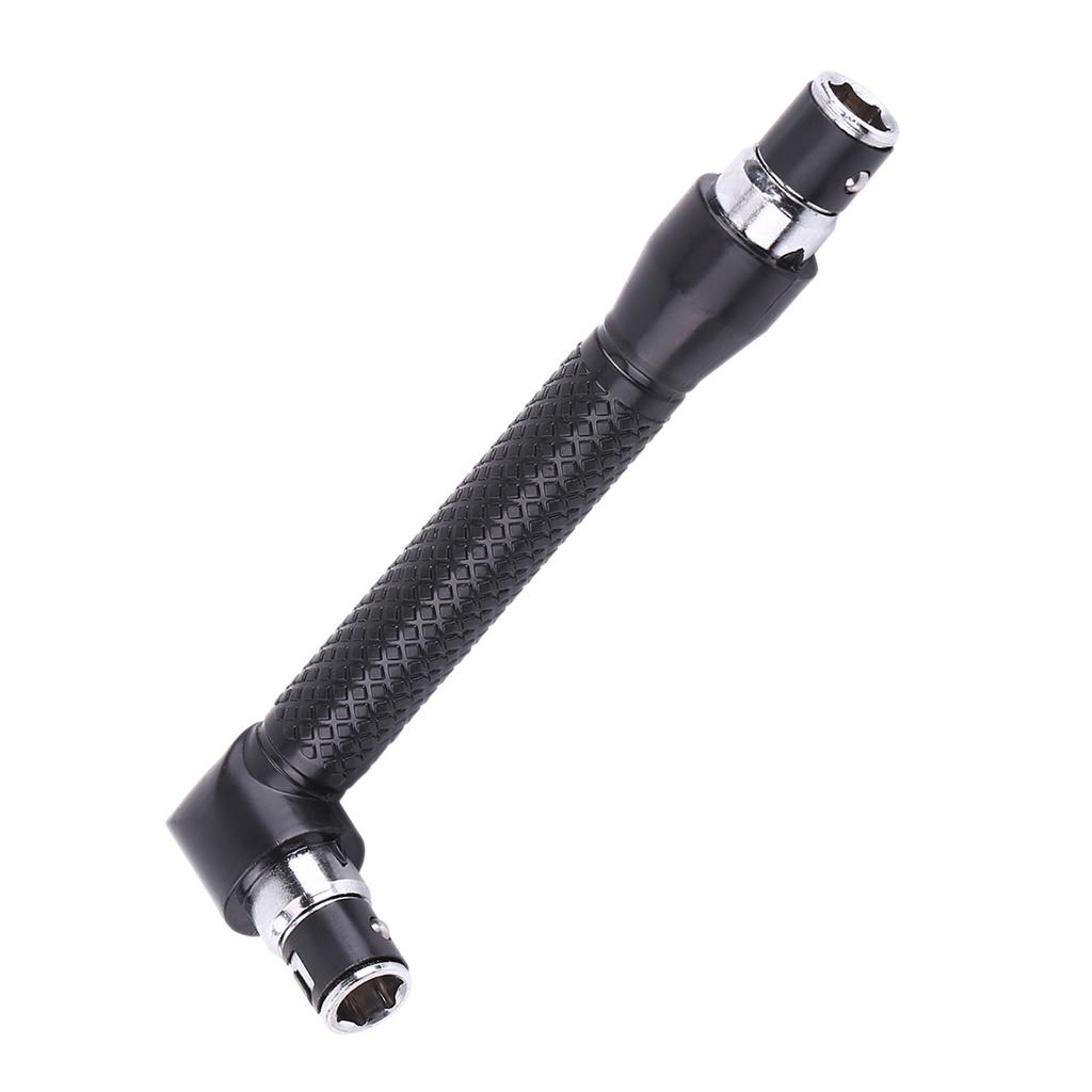 L Shape 1 4 Inch Hex Socket Wrench Double Head with Various Screwdriver Bits Hand Tool
