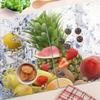 Decorative Glass Chopping and Serving Boards for Fruit and Water 2x40x52 cm