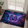 Trabzonspor FC Design Crystal Velvet Carpet Cozy Non?Slip Printed Rug For Bedroom Living Room Entrance