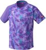 Nittaku Table Tennis Game Popping Sizes JTTA NW2227 Shirt, Shirt, Unisex, Sweat-wicking, Quick-drying, Stretch, 130cm-2XO, Approved, Purple, M,