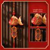 Fortune Hanging Ornament New Year Decorative Hangings Attract Wealth Luck With Tassel Festive Ornaments Chinese Style Lucky