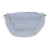 Diesel Fashion Casual Versatile Logo Decorated Cotton And Leather Crossbody Waist Bag Women Bags Blue X08708P5142H0918