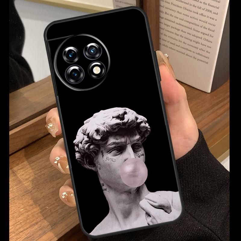 Greek Aesthetics Plaster statue art Case For OnePlus Nord 5 CE 2 3 4 Lite N20 N30 OnePlus 15 R 13R 12R 10T 13T 10 11 12 13 Cover