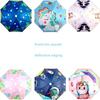 Children's Umbrella Girls Elementary School Students Automatic Safety Rain Or Shine Dual-Use Umbrella Boys Kindergarten Princess Sun Protection Sun