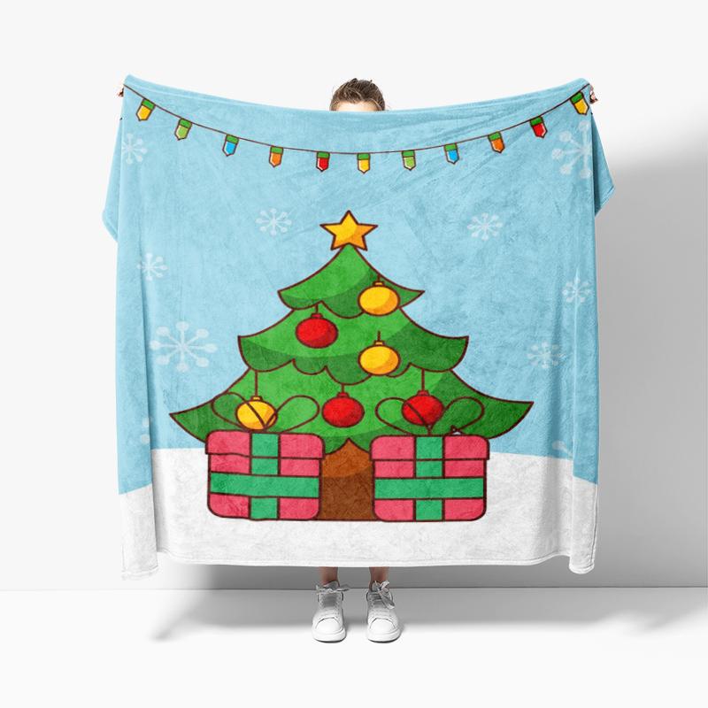 

Домашнее украшение плюшевые пледы Диван одеяло Покрывало кровать пушистые мягкие одеяла декор Плед Современный Хэллоуин Счастливого Рождества зима 30x40inch