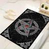 1Pc Gothic Star Rug, Office Carpet Indoor Outdoor Doormat, Non-Slip, Comfortable, Living, Christmas Halloween,  Xmas Gift G1314